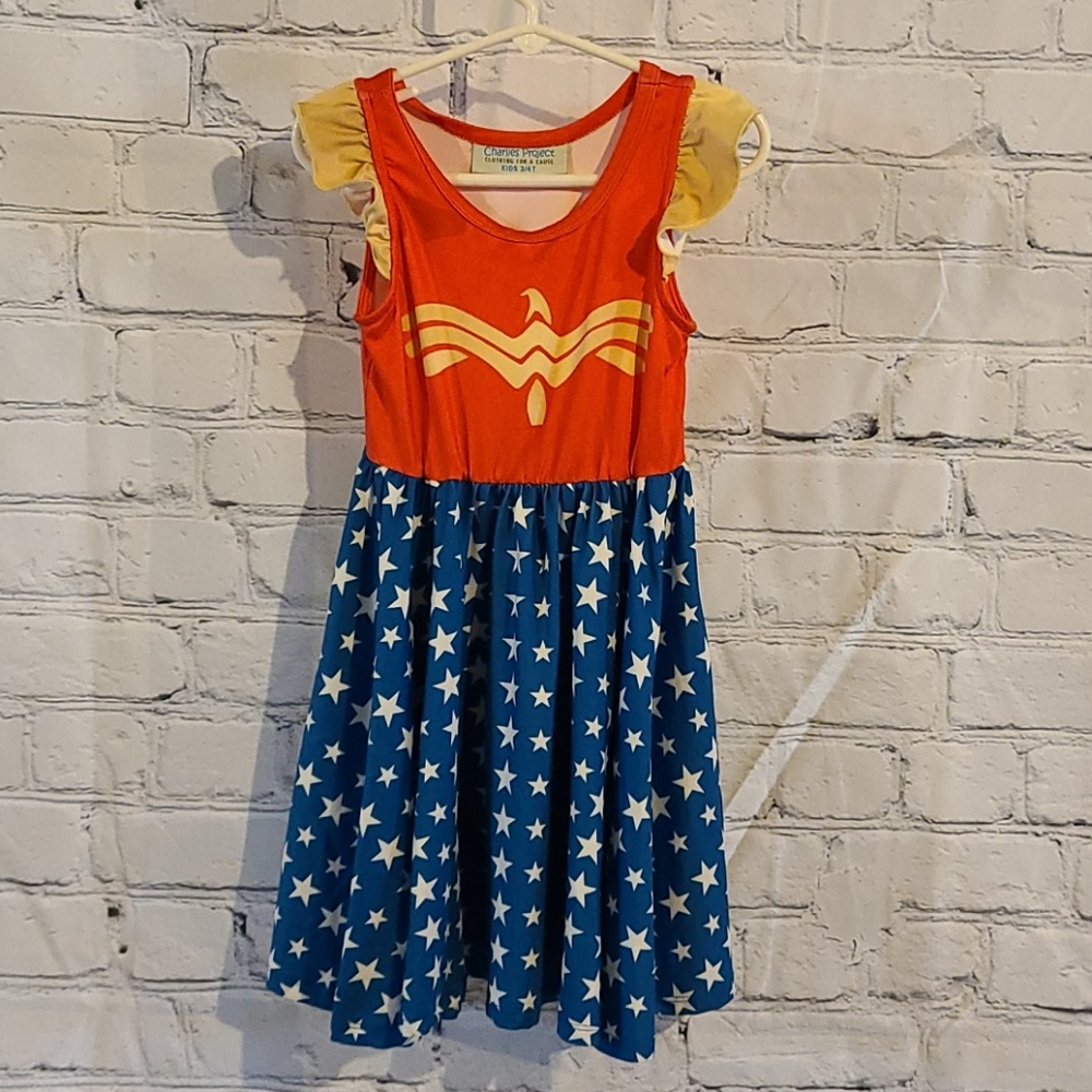 Wonder Woman Charlie's Project Dress 3/4 Pocket